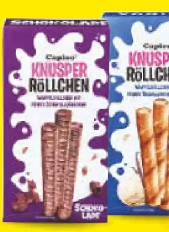 Netto Marken-Discount Capico Waffelröllchen Angebot