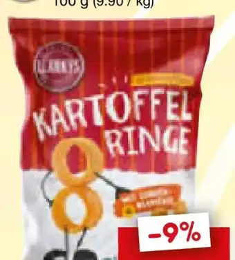 Netto Marken-Discount Clarky's Kartoffelringe Angebot