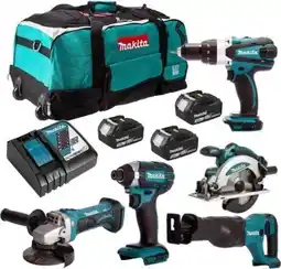 Netto Marken-Discount Makita Akku-Spezialset LXT DLX6046 Angebot