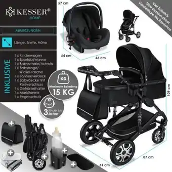 Netto Marken-Discount Kesser Kinderwagen-Komplettset Angebot