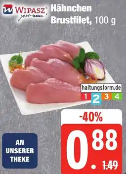 Edeka Frischemarkt WIPASZ Hähnchen Brustfilet Angebot