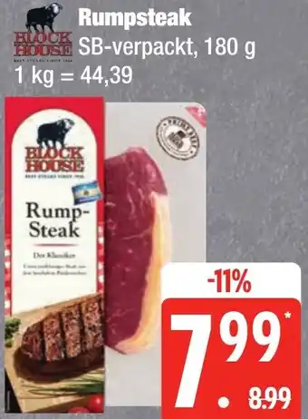 Edeka Frischemarkt BLOCK HOUSE Rumpsteak Angebot