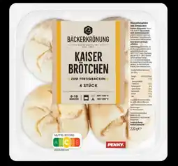 PENNY Bäckerkrönung Kaiserbrötchen Angebot