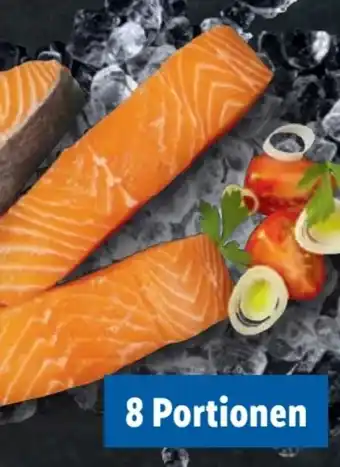 Lidl Fischerstolz Norwegische Lachsfilet-Portionen XXL Angebot