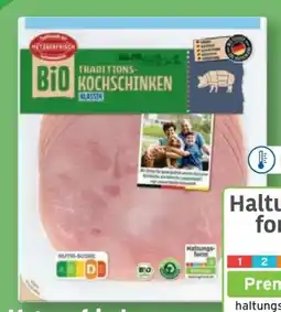 Lidl Metzgerfrisch Bio Traditions-Kochschinken Angebot