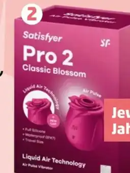 PENNY Satisfyer Pro 2 Classic Blossom Druckwellen-Vibrator Angebot