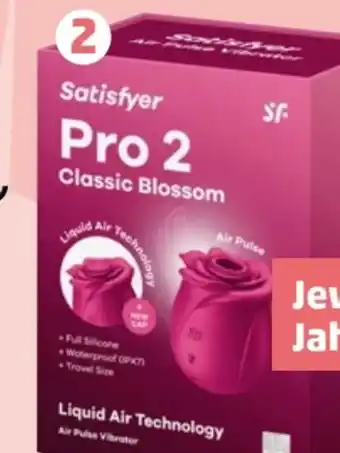 PENNY Satisfyer Pro 2 Classic Blossom Druckwellen-Vibrator Angebot