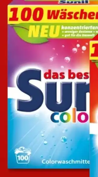 PENNY Sunil Colorwaschmittel Angebot