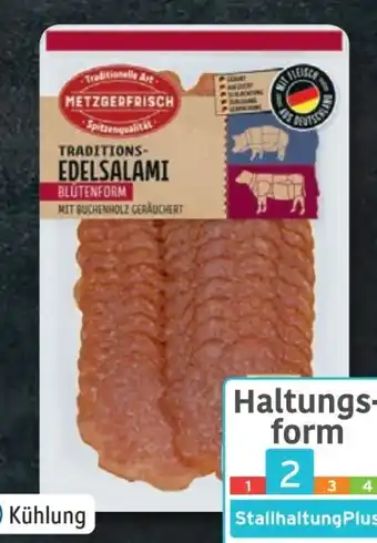 Lidl Metzgerfrisch Traditions-Edelsalami Angebot