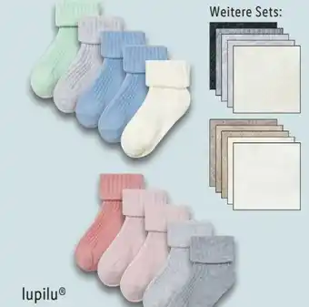 Lidl Lupilu Baby-Socken 5 Paar Angebot