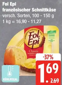 Edeka Frischemarkt Fol Epi französischer Schnittkäse Angebot