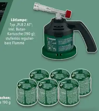 Lidl Parkside Lötlampen-Set PLB 2 A1 Angebot