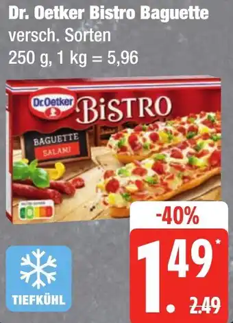 Edeka Frischemarkt Dr. Oetker Bistro Baguette Angebot