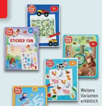 Lidl Playtive Stickerbuch Angebot