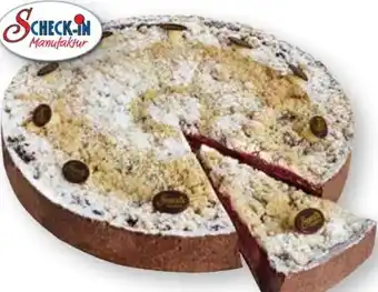 Scheck-in-Center Scheck-in Manufaktur Sauerkirsch-Streuselkuchen Angebot