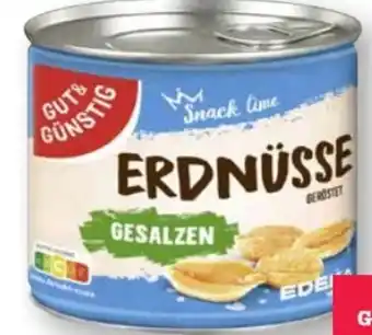 Scheck-in-Center Gut & Günstig Erdnüsse geröstet gesalzen Angebot