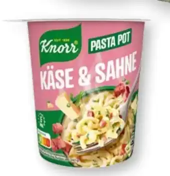 Scheck-in-Center Knorr Pasta Pot Käse & Sahne Angebot