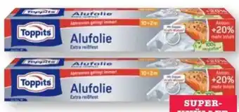 Scheck-in-Center Toppits Alufolie Angebot