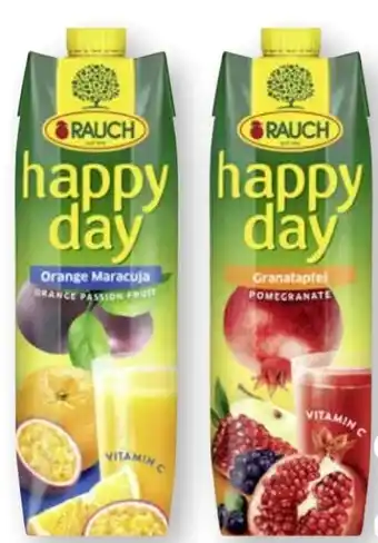 Scheck-in-Center Rauch Happy Day Säfte Angebot