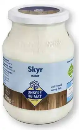 Scheck-in-Center Unsere Heimat Echt & Gut Skyr Angebot