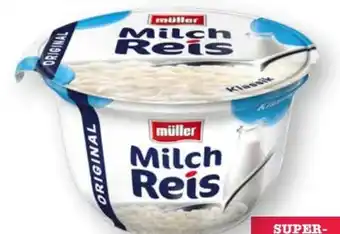 Scheck-in-Center Müller Milch Reis Angebot