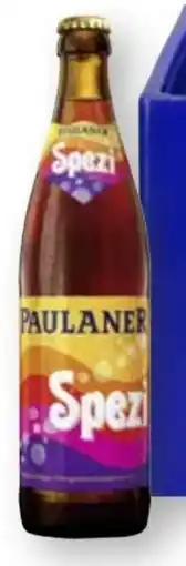 Scheck-in-Center Paulaner Spezi Angebot