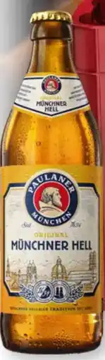 Scheck-in-Center Paulaner Münchner Hell Angebot