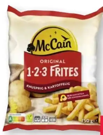 Scheck-in-Center McCain 1-2-3 Frites Original Angebot