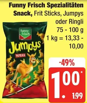 Edeka Frischemarkt Funny Frisch Spezialitäten Snack Angebot