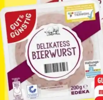 Edeka Gut & Günstig Delikatess-Wurst Angebot