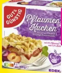 Edeka Gut & Günstig Pflaumenstreuselkuchen Angebot