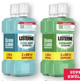 Scheck-in-Center Listerine Mundspülung Cool Mint Angebot