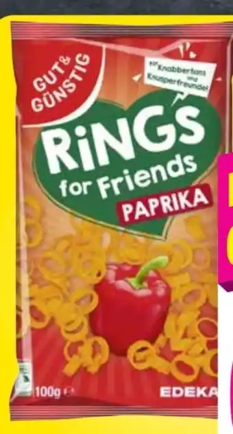 Edeka Gut & Günstig Kartoffelringe Paprika Angebot