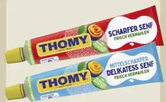 Edeka Thomy Mittelscharfer Delikatess Senf Angebot