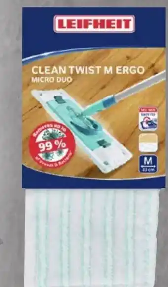 Edeka Leifheit Wischbezug Clean Twist M Ergo Angebot