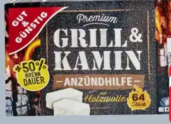 Edeka Gut & Günstig Grill- Kamin Anzündhilfe Angebot