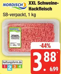 Edeka Frischemarkt NORDISCH XXL Schweine Hackfleisch Angebot