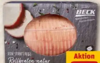 REWE Center Beck Spanferkel-Rollbraten Angebot