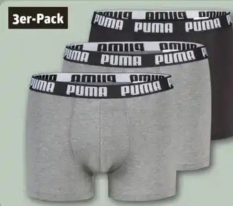 REWE Center Puma Herren-Boxershorts 3er-Pack Angebot