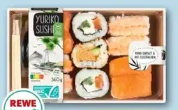 REWE Center Rewe to go Yuriko Sushi-Box Angebot