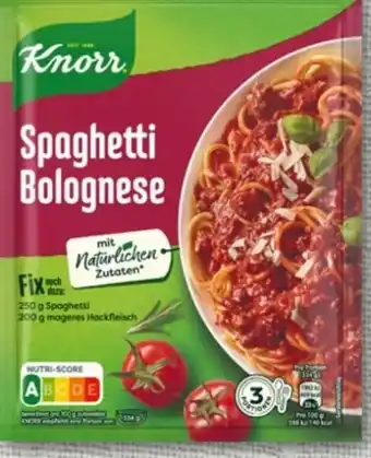 nahkauf Knorr Fix Spaghetti Bolognese Angebot