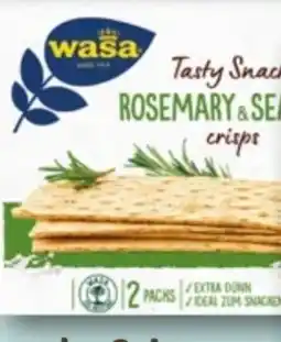 nahkauf Wasa Tasty Snacks Rosemary Sea Salt Angebot