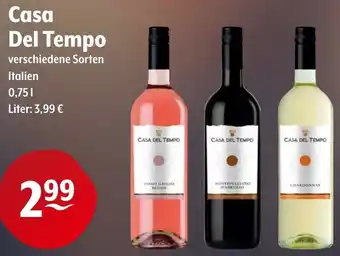 Trink und Spare Casa Del Tempo Angebot