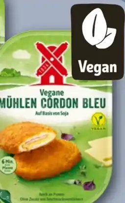 REWE Center Rügenwalder Mühle Vegane Mühlen Cordon Bleu Angebot