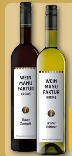 REWE Center Weinmanufaktur Krems Grüner Veltliner Angebot