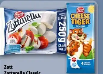 REWE Center Zott Zottarella Rolle Classic Angebot