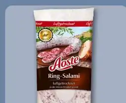 REWE Center Aoste Luftgetrocknete Ring-Salami Angebot