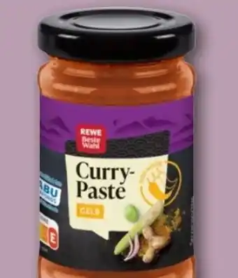 REWE Center Rewe Beste Wahl Curry Paste Gelb Angebot