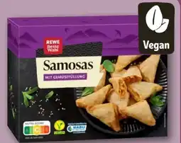 REWE Center Rewe Beste Wahl Samosas mit Gemüse Angebot