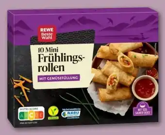 REWE Center Rewe Beste Wahl 10 Mini Frühlingsrollen Angebot